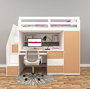 تخت خواب دوطبقه مدلT123