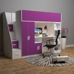 تخت خواب دوطبقه مدلT122 - Image 2