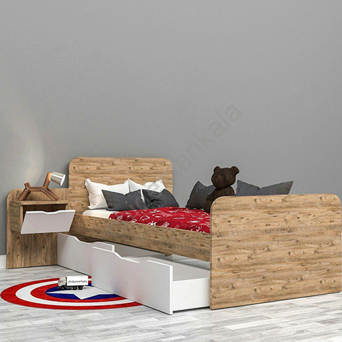 1 (4) تخت خواب یک نفره مدلZ04 - Image 1