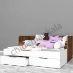 تخت خواب جمع و جور برای اتاق کوچک
