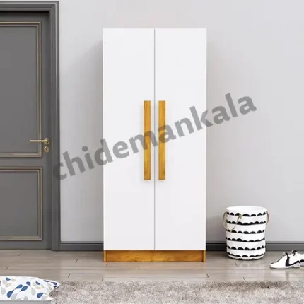 کمد لولایی دو درب کمجا مدل S019/ کمد لباس ام دی اف با کیفیت و زیبا