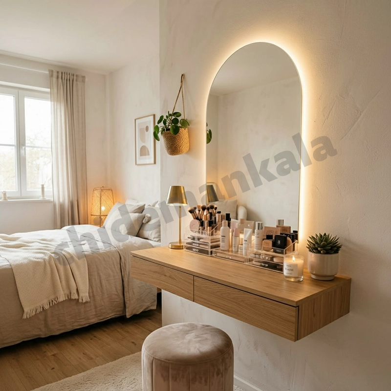 میز آرایش میز آرایش دیواری مدرن مدل A014 - Image 1