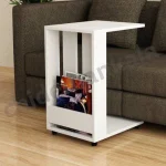 میز لپ تاپ جلو مبلی چرخدار مدل W05