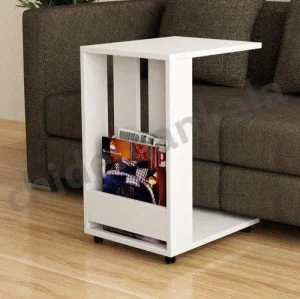 میز لپ تاپ جلو مبلی چرخدار مدل W05