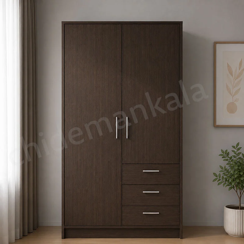 طراحی مدرن کمد لباس لولایی کشودار مدرن مدل S023 طراحی مدرن کمد لباس لولایی کشودار مدرن مدل S023